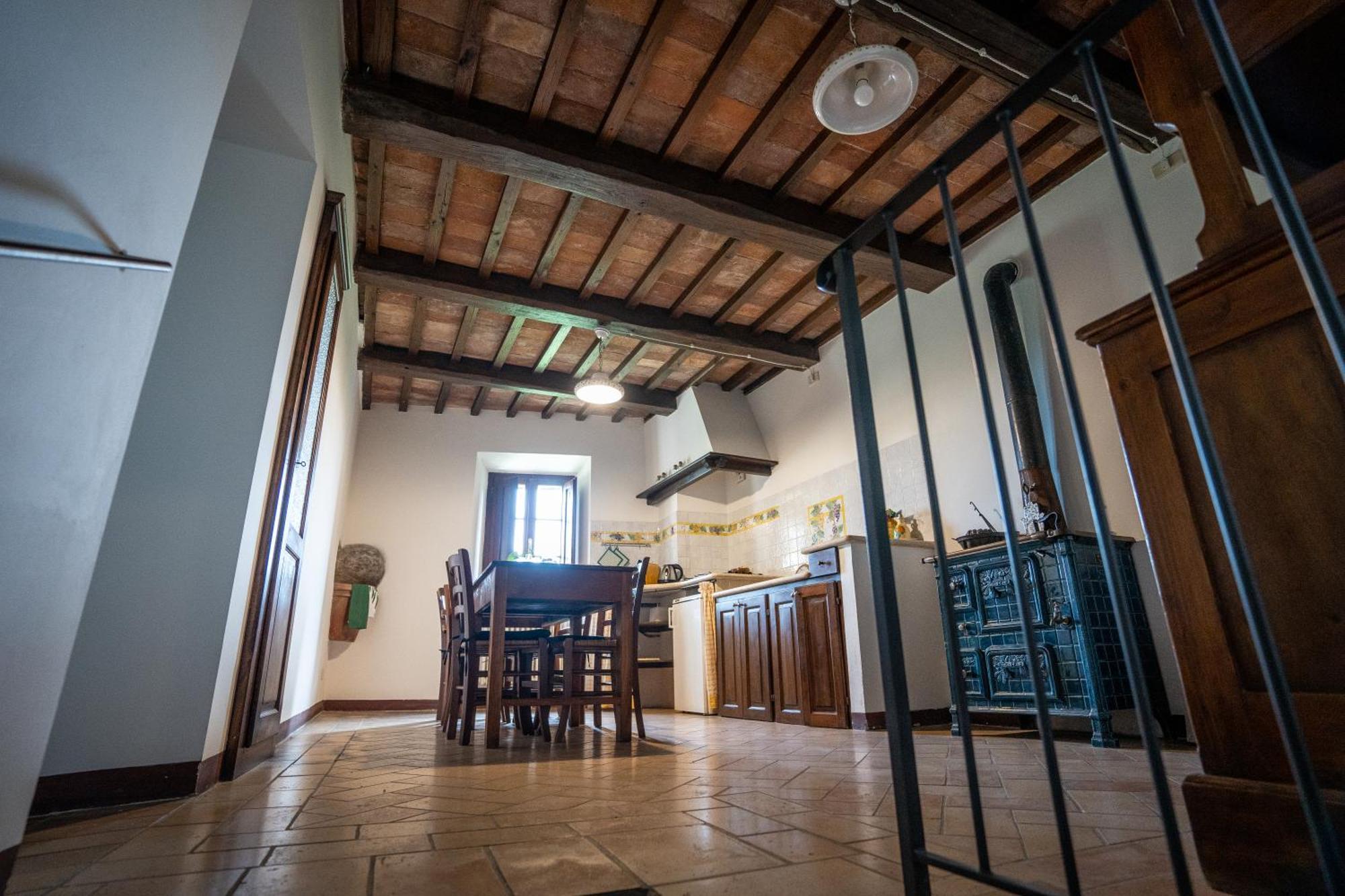 Le Antiche Viste Apartment Питиляно Стая снимка